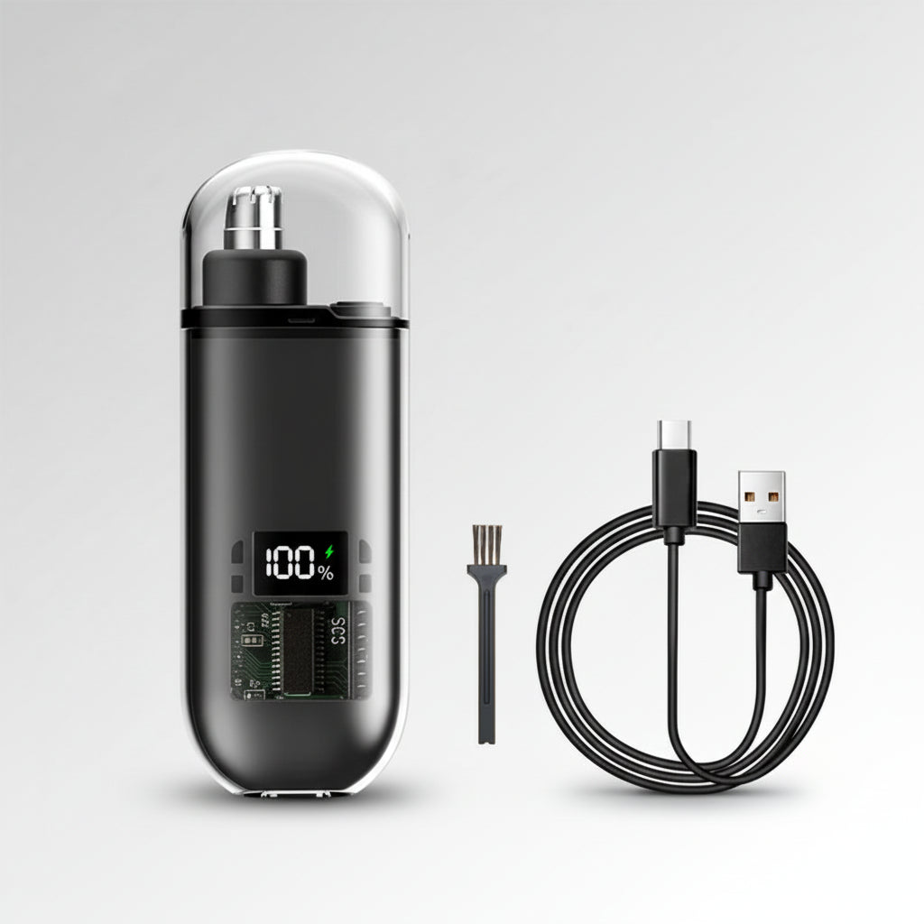Asport™ Portable Mini Nasal Hair Trimmer (Type-C)