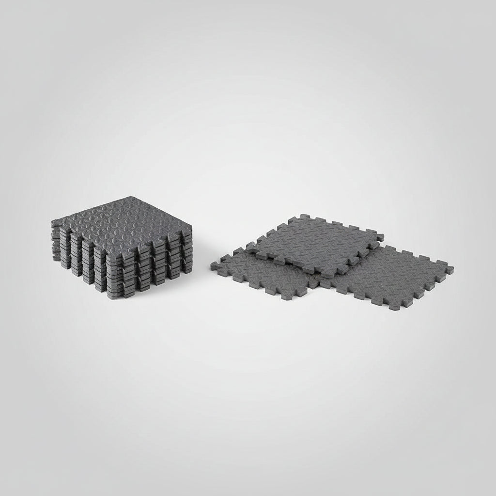 Asport™ Interlocking Gym Floor Mat Tiles
