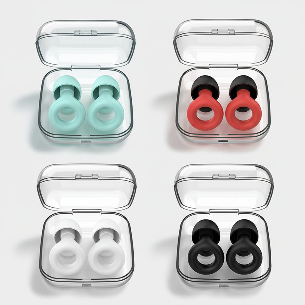 Asport™ Silicone Noise-Reducing Earplugs