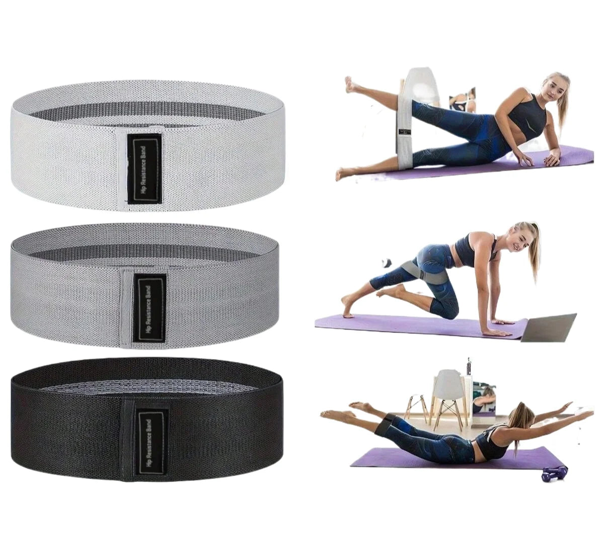 Asport™ Fabric Resistance Booty Bands