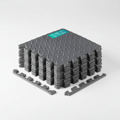 Asport™ Interlocking Gym Floor Mat Tiles