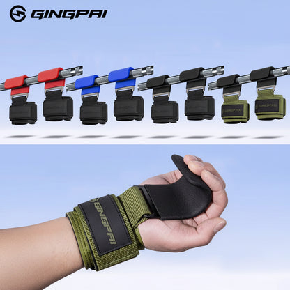 Asport™ Lifting Hook Grips with Wrist Wraps