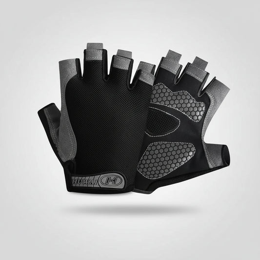 Asport™ Breathable Anti-Slip Fingerless Training Gloves