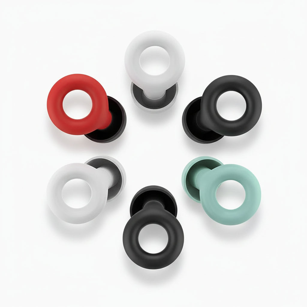 Asport™ Silicone Noise-Reducing Earplugs