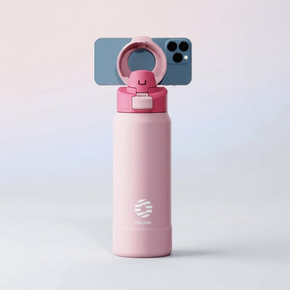 Asport™ Magnetic Phone-Holder Insulated Bottle (710ml)